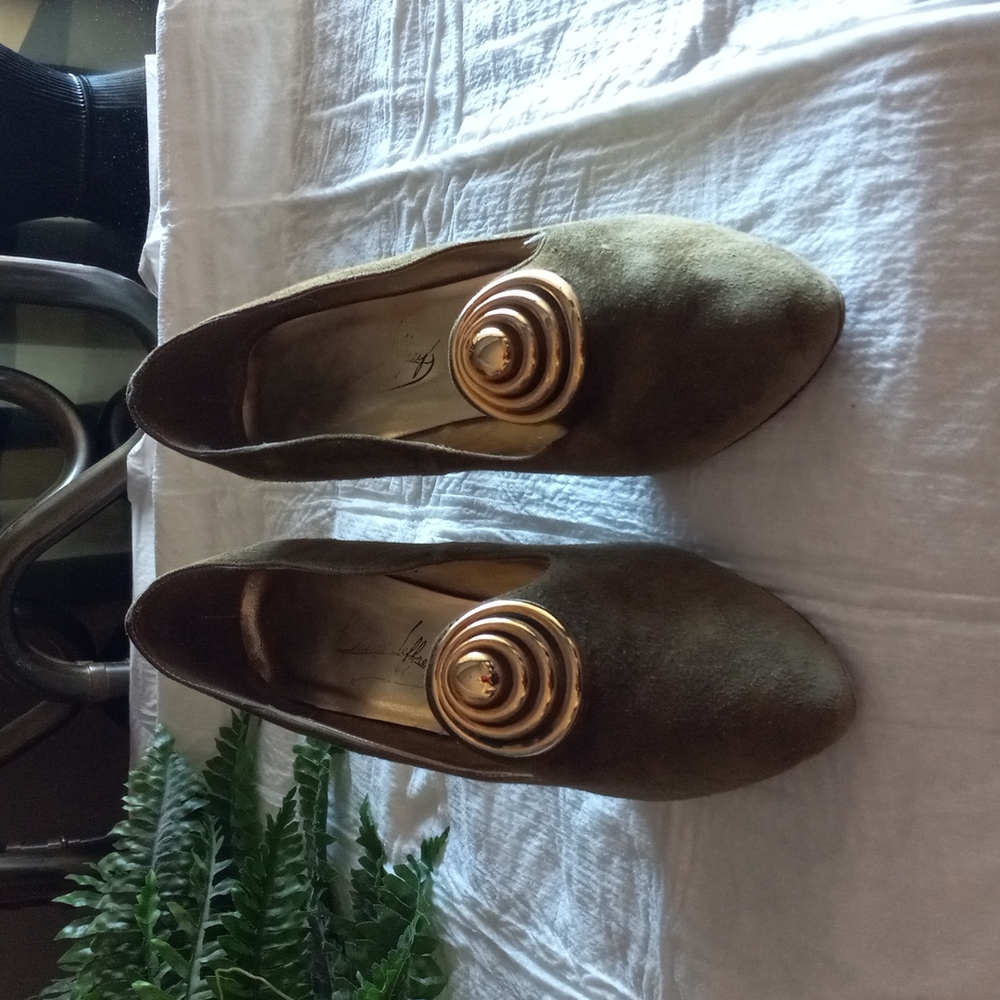 Suede shoes